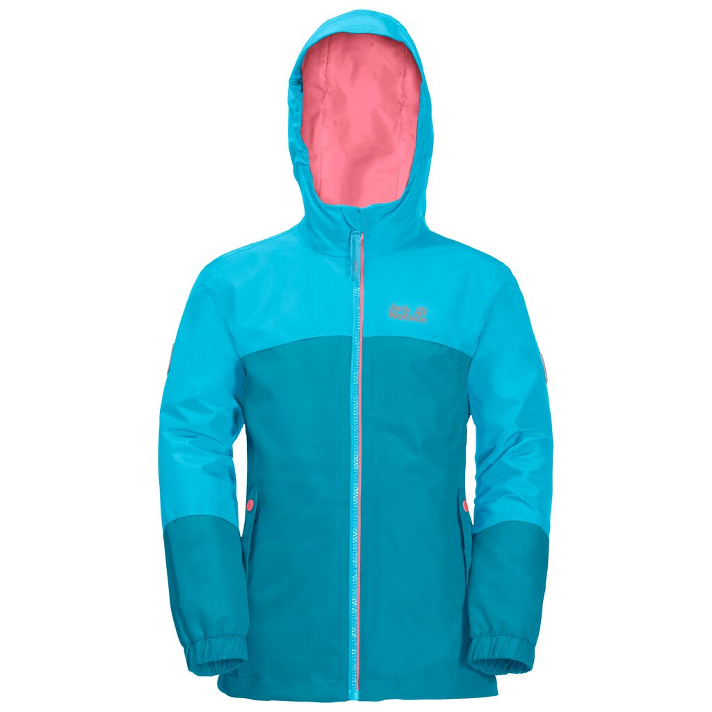 Jack Wolfskin G ICELAND Vestes Enfant Turquoise/Bleu - DYBXNWT-76